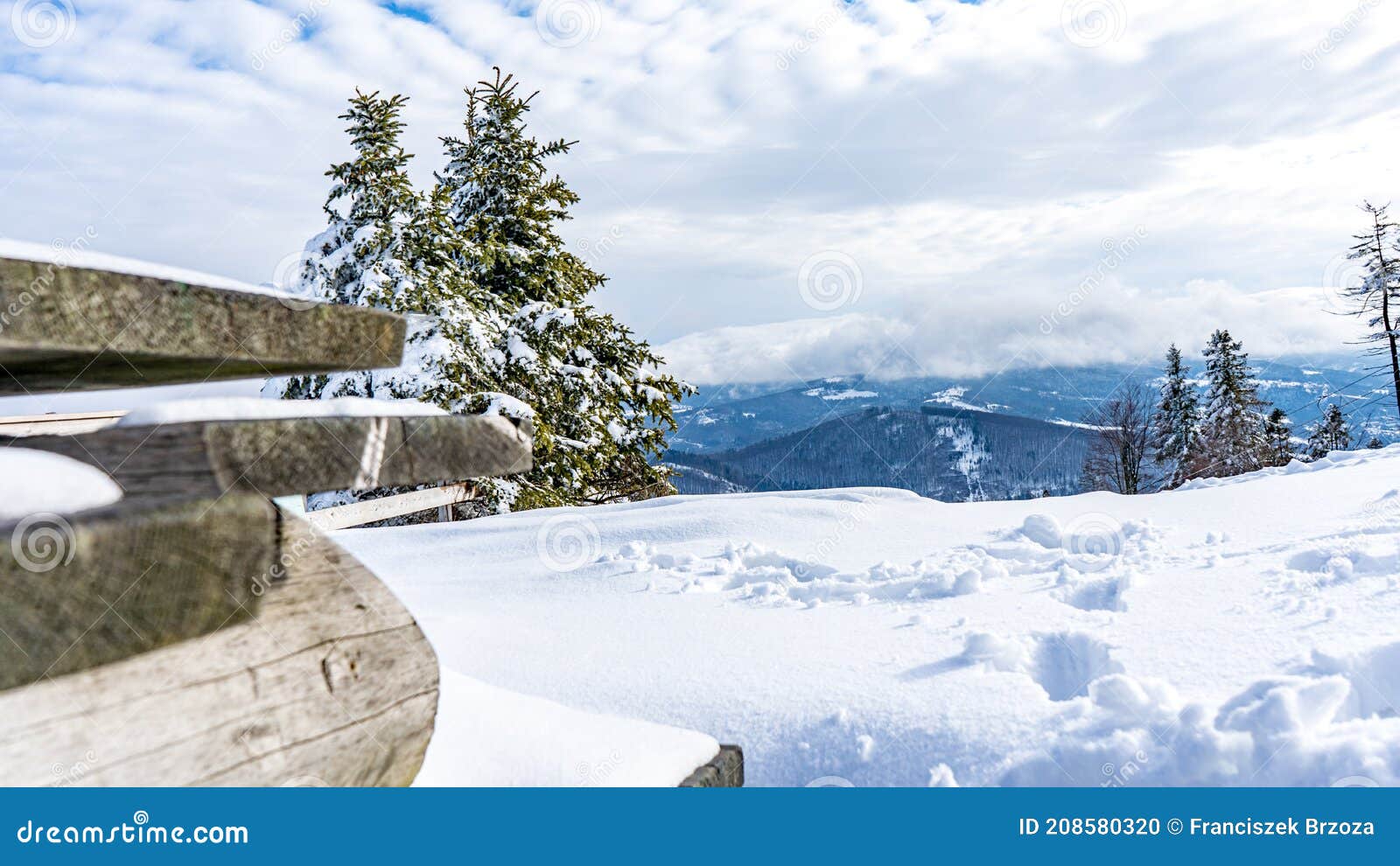 winter in the mountains, beskid ÃÅ¡lÃâ¦ski, ustroÃâ, poland